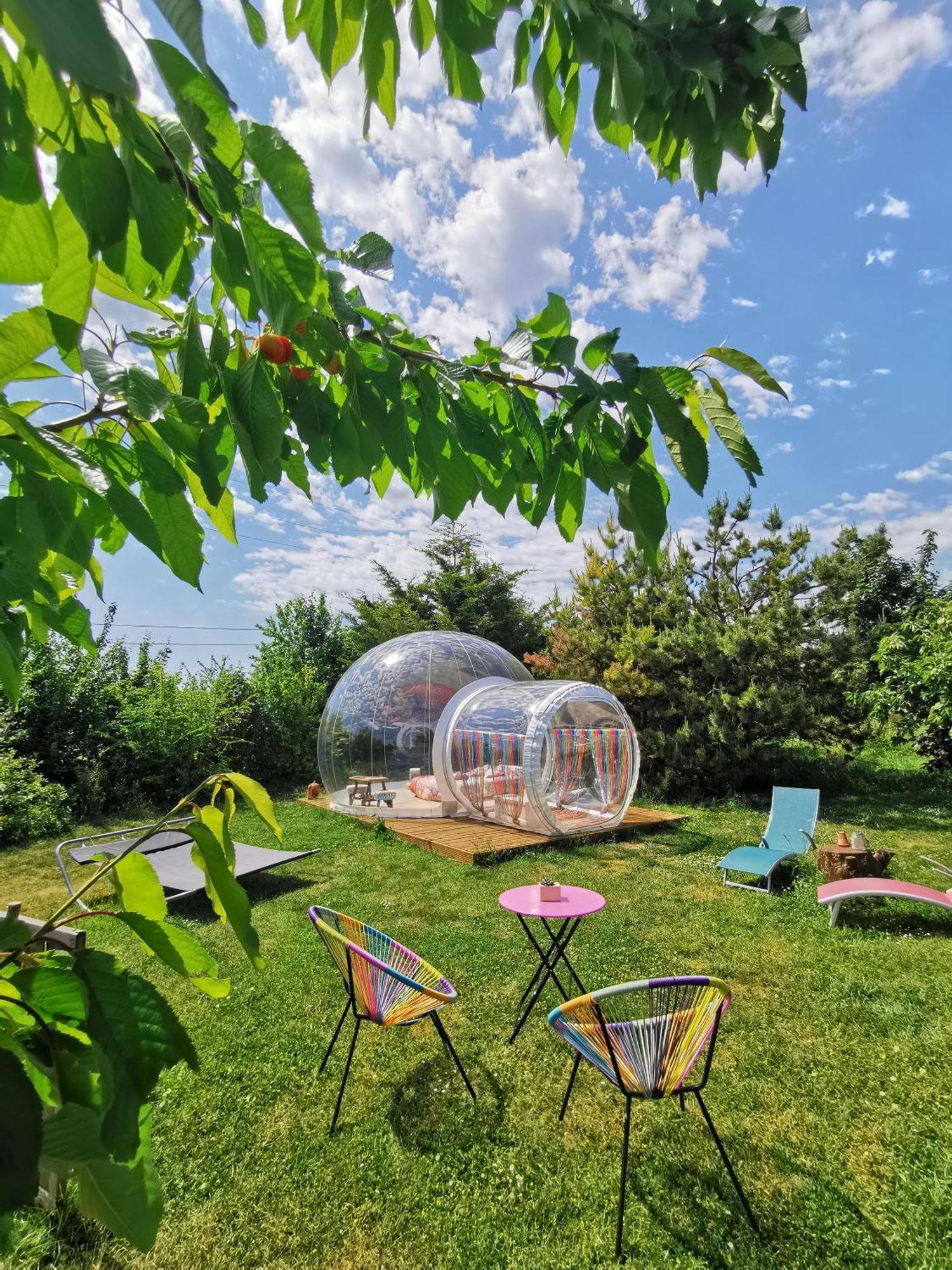 Bed and Breakfast La Bulle Des Champs Champmotteux Zewnętrze zdjęcie